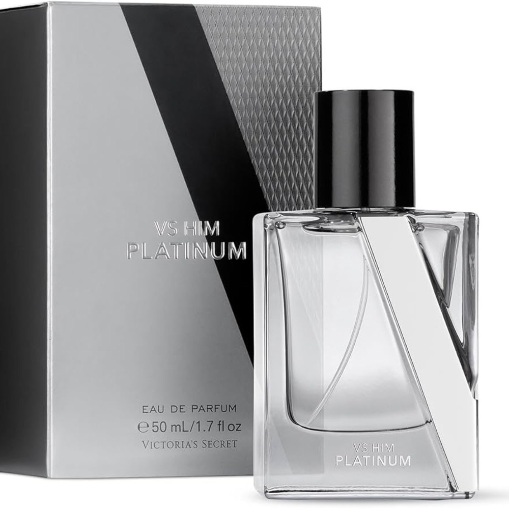 Victoria's Secret VS Him Platinum - Sleek Silver and Black 50ml
